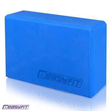 Блок для йоги EVA Синий EasyFit 2124394 фото