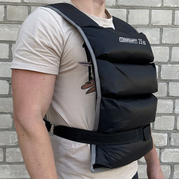 Жилет утяжелительный 25 кг EasyFit 2123997 фото