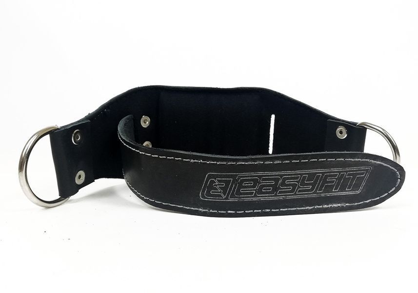 Манжета F9 черная для тяги на тренажере (кожа) EasyFit 2124490 фото