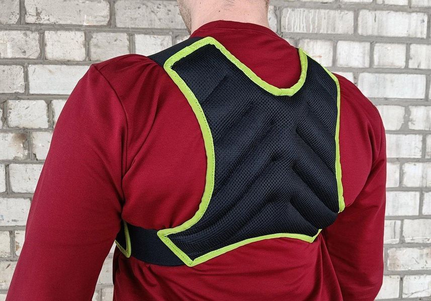 Жилет-утяжелитель JetPack 5 кг с металлическими шариками EasyFit 2123993 фото