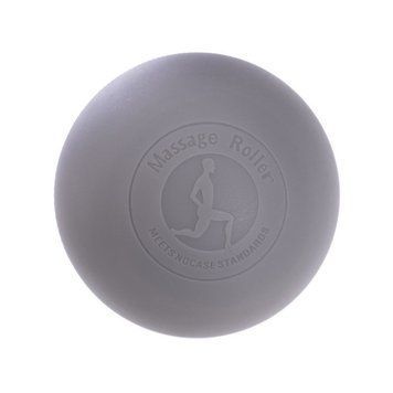 Масажний м'ячик каучук 6.5 см сірий EasyFit 2124136 фото