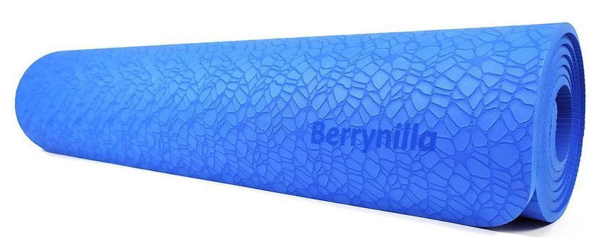 Коврик беринилла (Berynilla) ТПЕ 6 мм однослойный Синий 2124278 фото