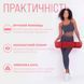 Коврик для йоги и фитнеса TPE+TC 6 мм двухслойный красный-черный EasyFit 2124241 фото 2