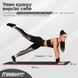 Килимок для йоги та фітнесу Flex Pro з червоним кантом EasyFit 2124299 фото 3
