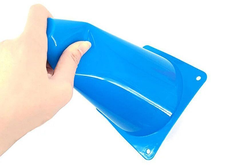 Конус-фишка спортивная 17 см синяя EasyFit 2123891 фото