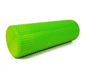Массажный ролик Foam Roller 45 см Зеленый EasyFit 2124064 фото