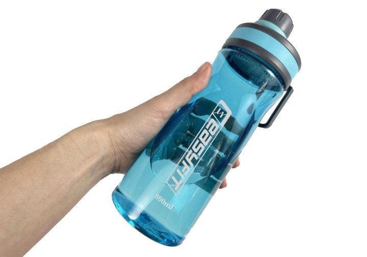 Пляшка для води CHFe 800 мл синя EasyFit 2124543 фото
