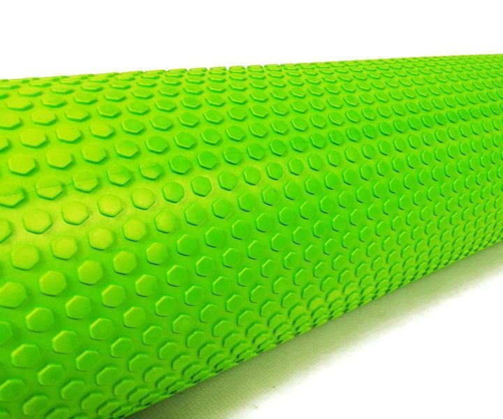 Массажный ролик Foam Roller 45 см Зеленый EasyFit 2124064 фото