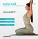 Міні-мат для йоги Yoga Pad каучук 3,5 мм Чорний EasyFit 2124709 фото 6