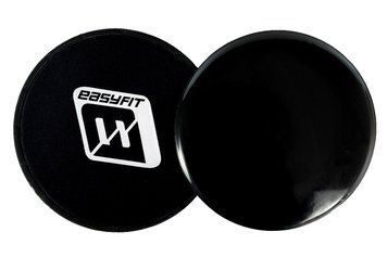 Диски для глайдингу чорні (пара) EasyFit 2124410 фото