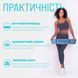 Килимок для йоги та фітнесу TPE+TC 6 мм двошаровий + Чохол блакитний-синій EasyFit 2124305 фото 2