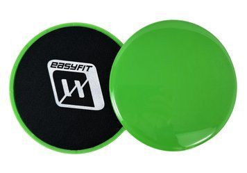 Диски для глайдингу зелені (пара) EasyFit 2124411 фото