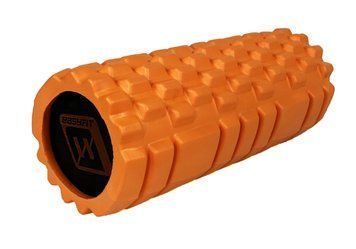 Масажний ролик Solid Roller v.1.1s 33 см помаранчевий EasyFit 2124143 фото