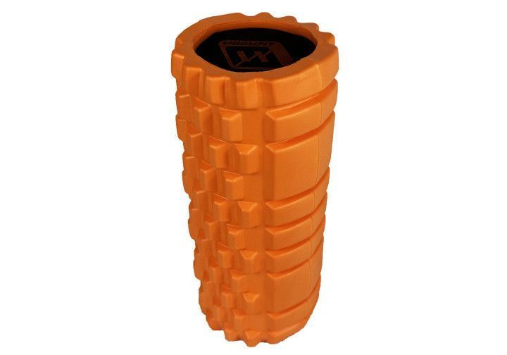 Масажний ролик Solid Roller v.1.1s 33 см помаранчевий EasyFit 2124143 фото