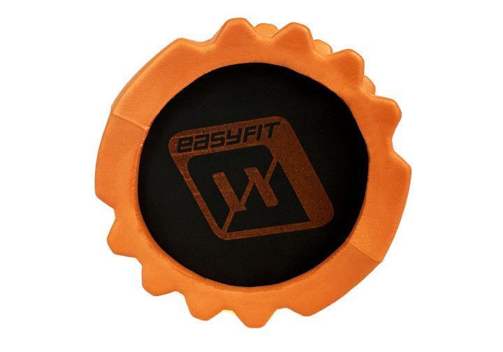 Масажний ролик Solid Roller v.1.1s 33 см помаранчевий EasyFit 2124143 фото