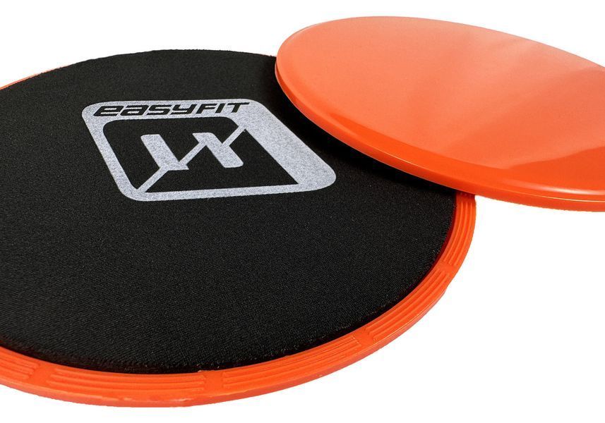 Диски для глайдинга оранжевые (пара) EasyFit 2124413 фото
