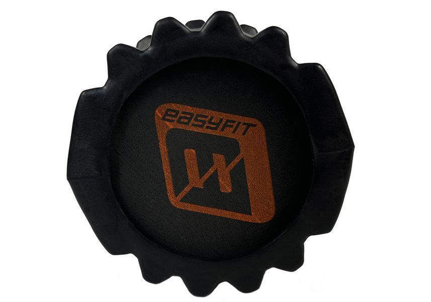 Масажний ролик Solid Roller v.1.1s 33 см чорний EasyFit 2124144 фото