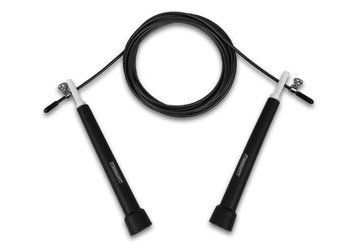 Скоростная скакалка Speed Cable Rope 3 м со стальным тросом черна EasyFit 2123935 фото