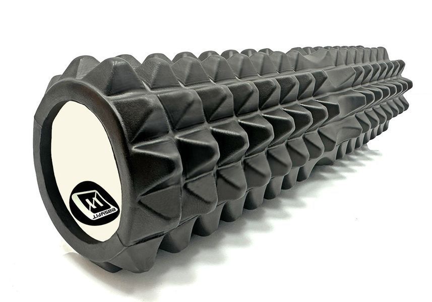 Масажний ролик Grid Roller 45 см v.2.2 Чорний EasyFit 2124051 фото