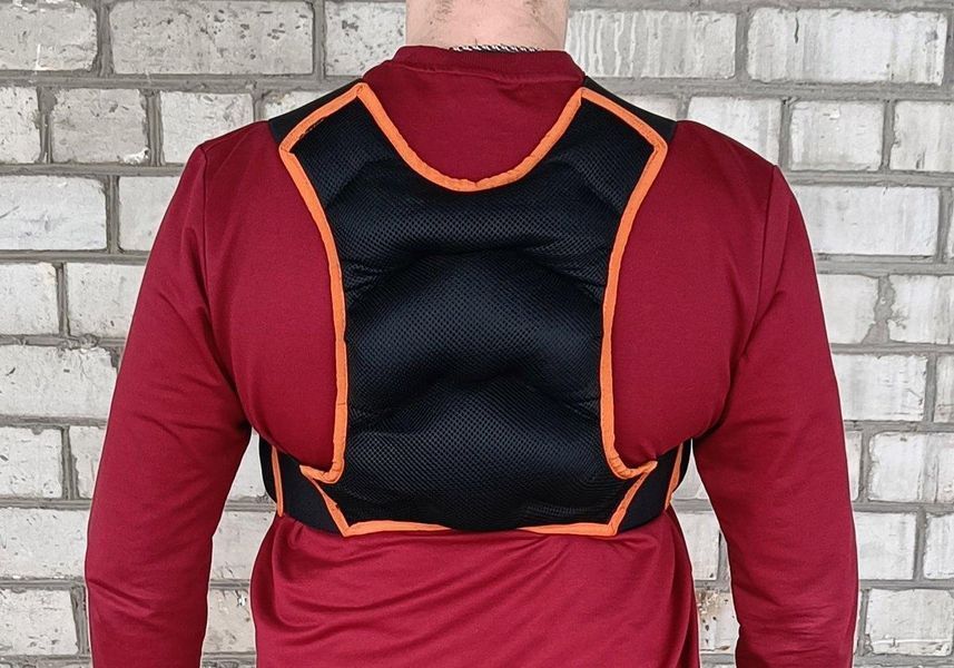 Жилет-обтяжувач JetPack 10 кг з металевими кульками EasyFit 2123994 фото