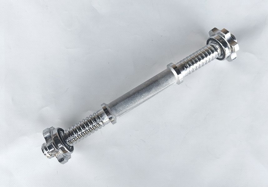 Гантельный гриф 35 см &Oslash; 28 мм хромированный EasyFit 2123740 фото