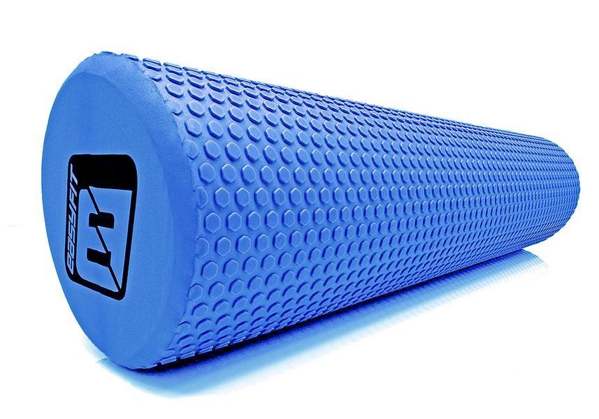 Масажний ролик Foam Roller 60 см Синій EasyFit 2124069 фото