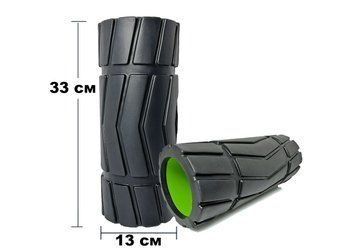 Масажний ролик Rover 33 см Чорний EasyFit 2124164 фото