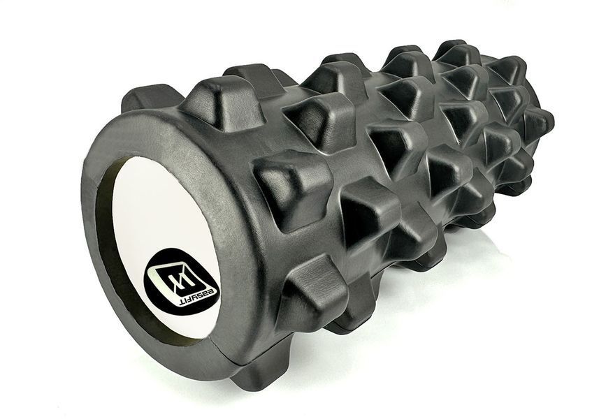 Масажний ролик Grid Roller PRO 33 см Чорний EasyFit 2124084 фото