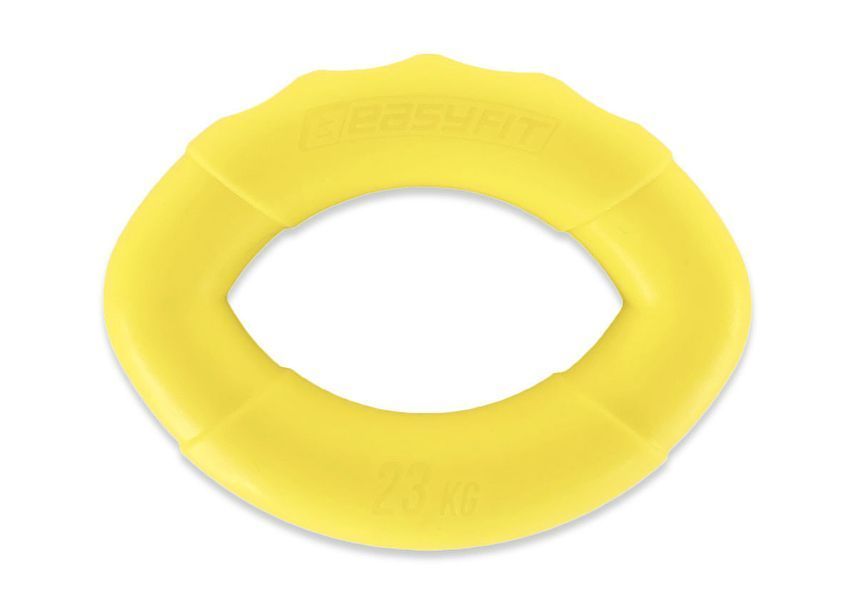 Еспандер кистьовий Elliptic 23 кг жовтий EasyFit 2123847 фото
