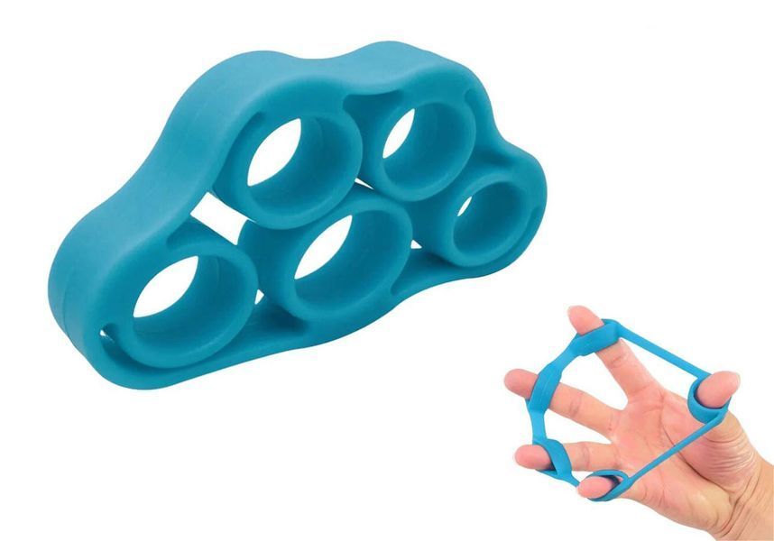 Эспандер для рук и пальцев GripFlex 4 кг (синий) EasyFit 2123855 фото