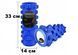 Масажний ролик Grid Roller PRO 33 см Синій EasyFit 2124085 фото 1