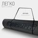 Коврик для йоги и фитнеса TPE+TC 6 мм двухслойный черный-фиолетовый EasyFit 2124251 фото 6