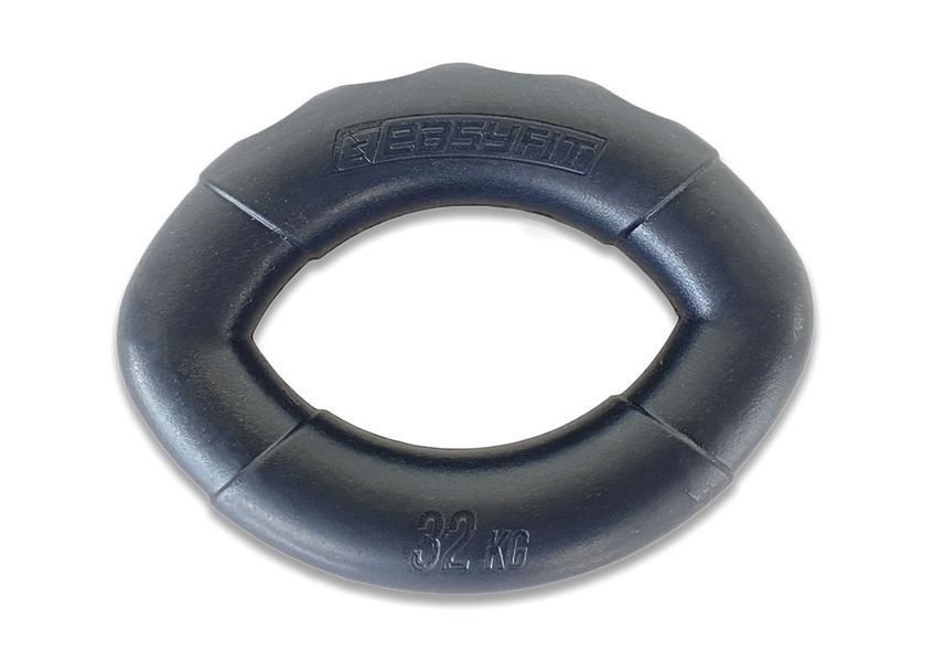 Еспандер кистьовий Elliptic 32 кг чорний EasyFit 2123848 фото