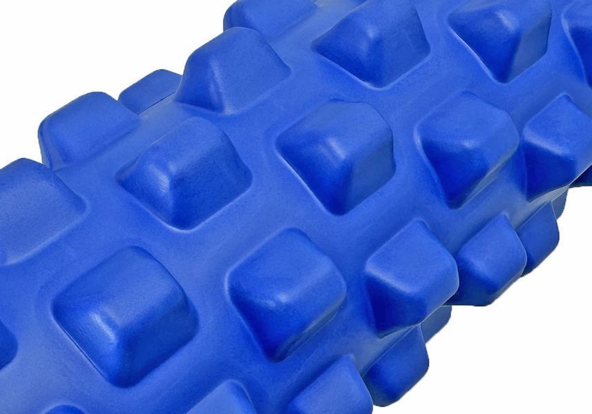 Масажний ролик Grid Roller PRO 33 см Синій EasyFit 2124085 фото