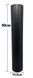 Масажний ролик Foam Roller 90 см Чорний EasyFit 2124072 фото 3