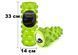 Массажный ролик Grid Roller PRO 33 см Салатовый EasyFit 2124086 фото 1