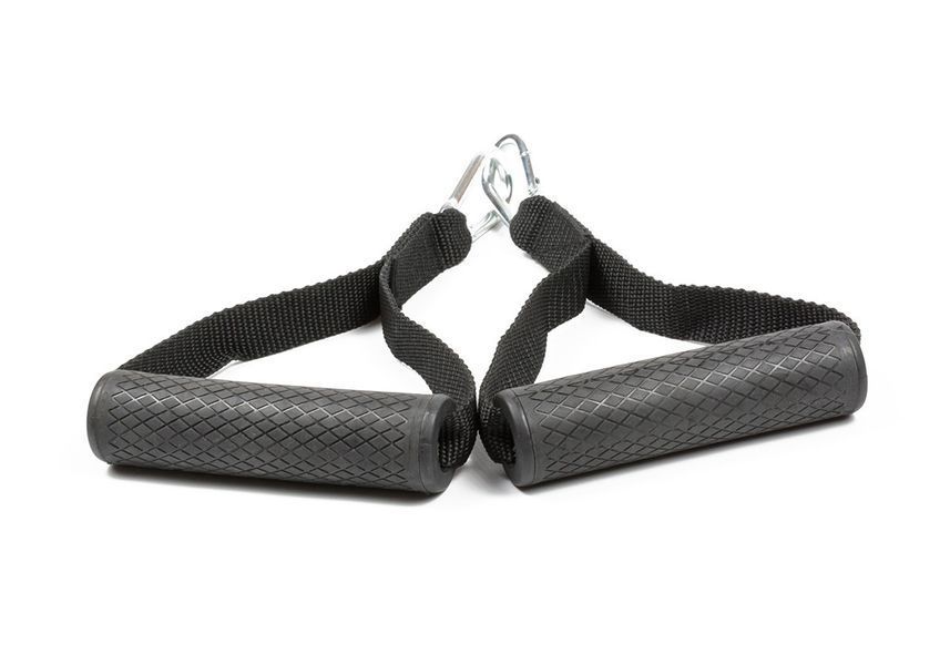 Ручки для тяги и резиновых петель (обрезиненные) EasyFit 2123789 фото