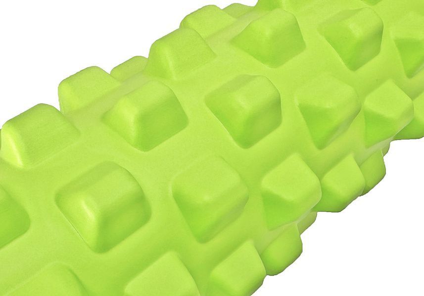 Массажный ролик Grid Roller PRO 33 см Салатовый EasyFit 2124086 фото