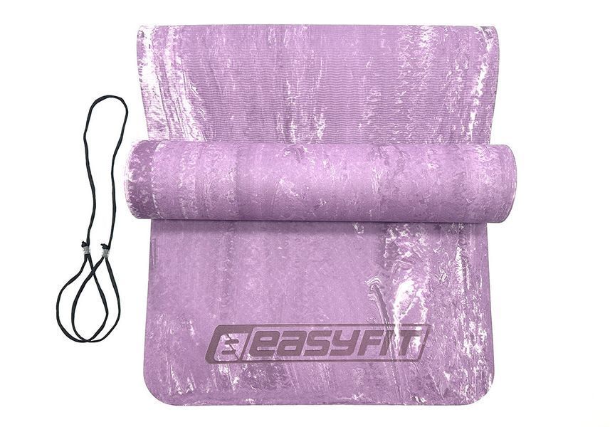 Килимок для йоги та фітнеса PER Premium Mat 8 мм Фіолетовий EasyFit 2124252 фото
