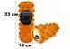 Массажный ролик Grid Roller PRO 33 см Оранжевый EasyFit 2124087 фото 1