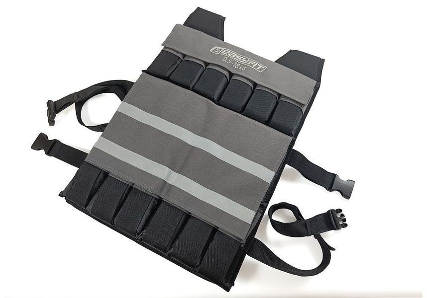 Жилет утяжелитель Armor 18 кг наборной с шагом 0,5 кг EasyFit 2123996 фото