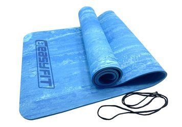 Коврик для йоги и фитнеса PER Premium Mat 8 мм Синий EasyFit 2124254 фото