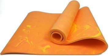 Коврик для йоги и фитнеса PER Premium Mat 8 мм Оранжевый EasyFit 2124255 фото