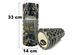 Масажний ролик Grid Roller 33 см v.1.1 Multi Чорний EasyFit 2124089 фото 1