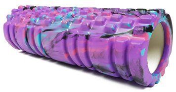Масажний ролер Grid Roller Multi 30 см фіолетовий EasyFit 2124118 фото