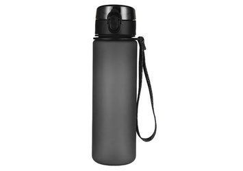 Бутылка для воды AquaFlow 600 мл (черная) EasyFit 2124579 фото