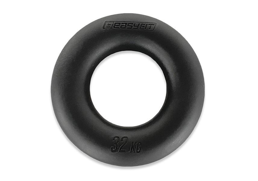 Эспандер кистевой кольцо Ring 32 кг черный EasyFit 2123852 фото