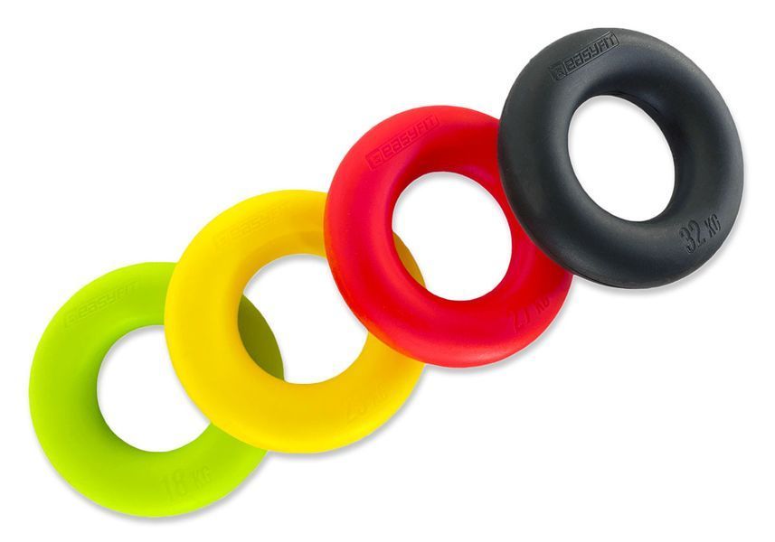 Эспандер кистевой кольцо Ring 32 кг черный EasyFit 2123852 фото