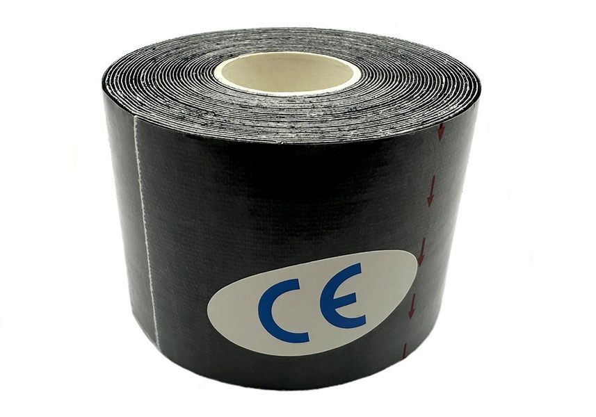 Кінезіологічний тейп Kinesio чорний EasyFit 2124663 фото