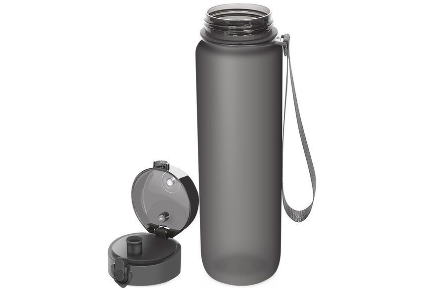 Бутылка для воды AquaFlow 600 мл (черная) EasyFit 2124579 фото